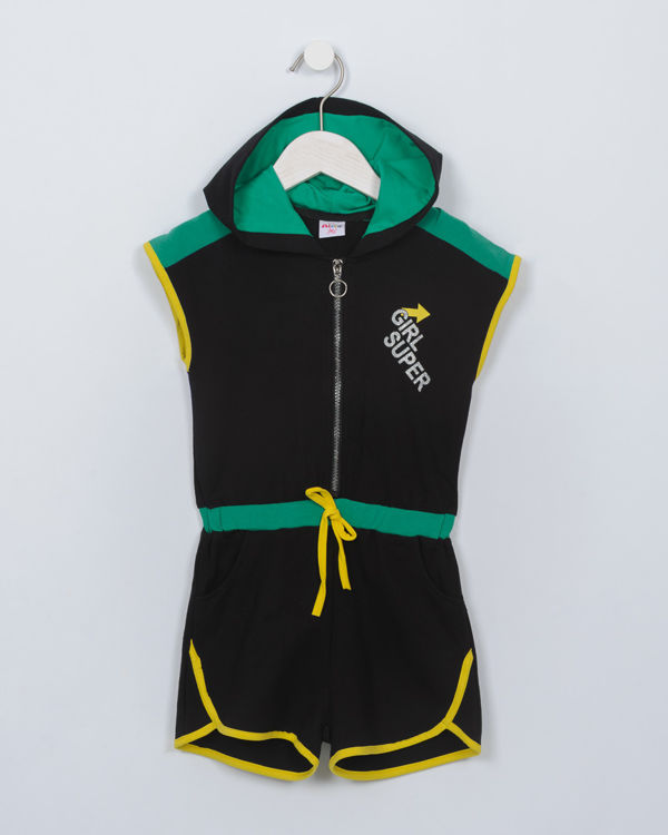 Picture of C2041 GIRLS FASHION HOODY ALL IN ONE WITH POCKETS